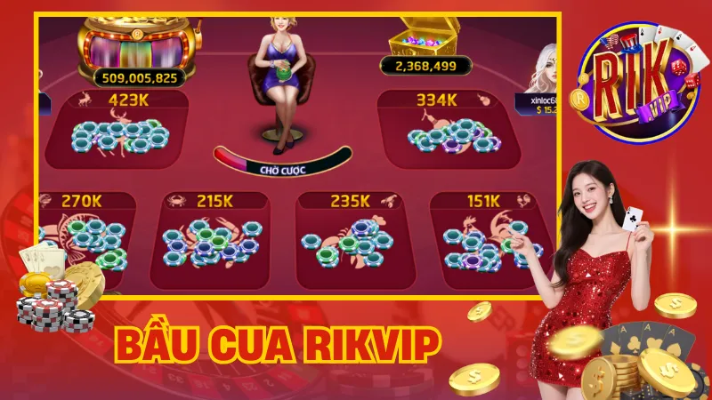 Bầu Cua Rikvip – Siêu Phẩm Đậm Chất Dân Gian, Thắng Tiền Siêu Dễ 1 bầu cua Rikvip