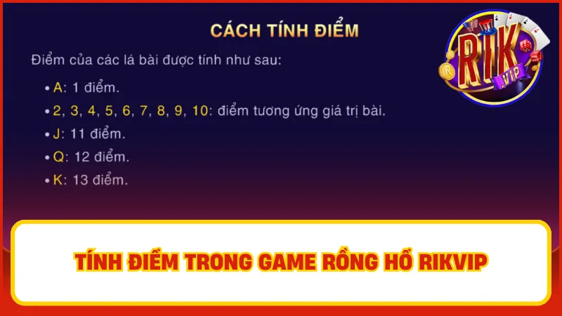 Rồng Hổ Rikvip – Bốc Bài Siêu Nhanh, Ăn Tiền Siêu Lớn 3 Tính điểm trong game Rồng Hổ Rikvip