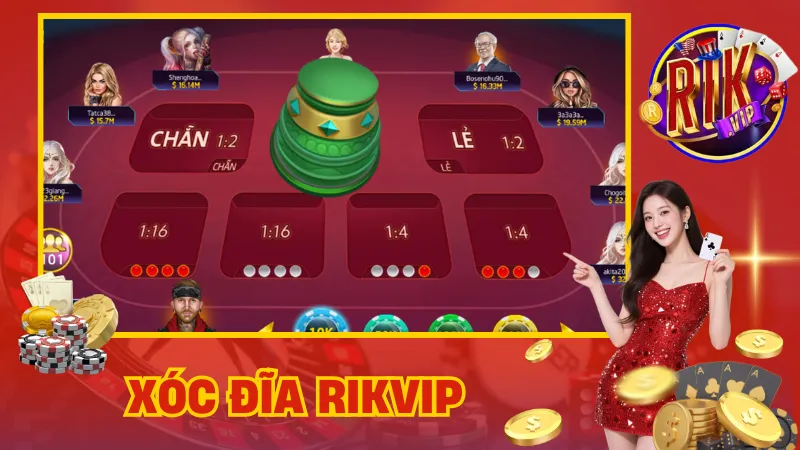 Xóc Đĩa Rikvip – Trò Chơi Dân Gian Phiên Bản Hiện Đại 1 Xóc Đĩa Rikvip